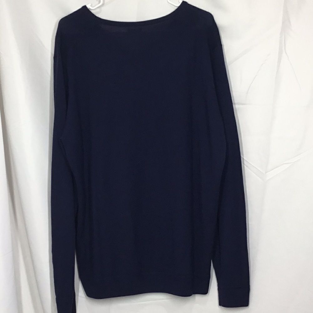John W. Nordstrom Merino Wool V-Neck Sweater (F12) - Picture 3 of 7